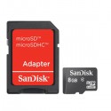 Cartão de Memória Micro SD de 8GB SanDisk 