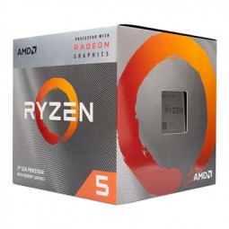 Processador AMD Ryzen 5 3400G, Cache 4MB, 3.7GHz (4.2GHz Max Turbo), AM4 - YD3400C5FHBOX