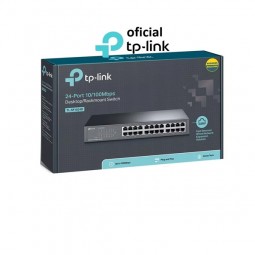 Switch Tp-link Tl-sf1024d 24 Portas 10/100mbps