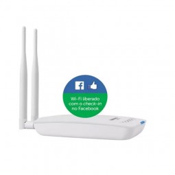 Roteador Intelbras Hotspot 300 Wifi Com Check-in Facebook