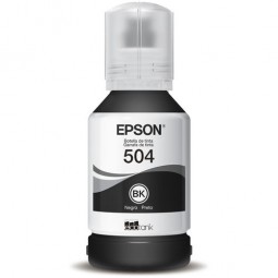 Refil Tinta Epson T504 Black 127ml 
